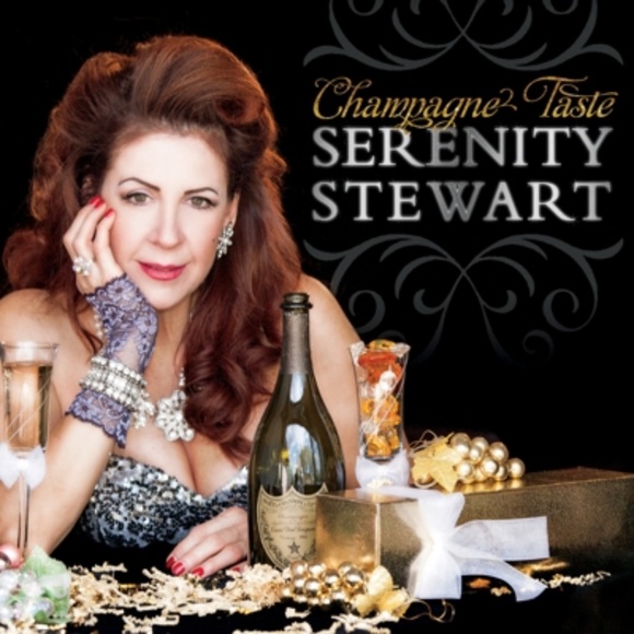 Silver Sequin gown with Satin Cinched Waist and Cr - Picture 8 of 11